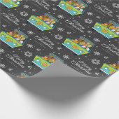 Papier Cadeau Carte graphique Scooby-Doo Christmas Snowflake (Coin)