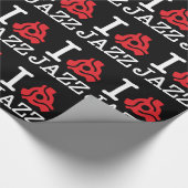 Papier Cadeau Carte I 45 Jazz (Coin)