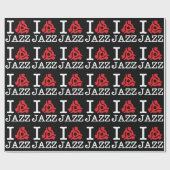 Papier Cadeau Carte I 45 Jazz (Plat)