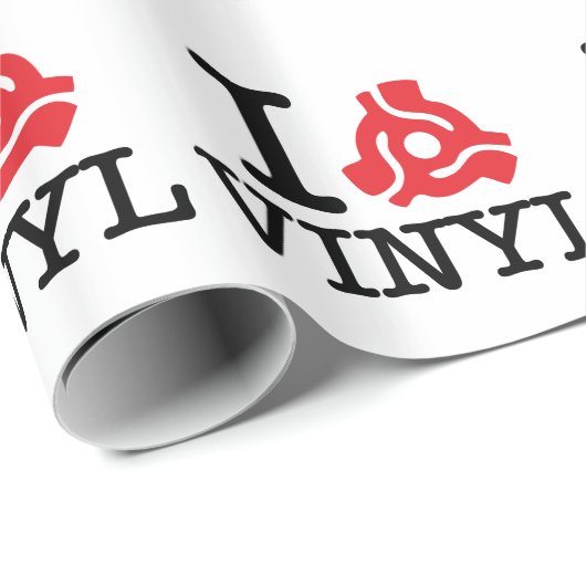 Papier Cadeau Carte I 45 Vinyl (Coin rond)