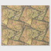 Papier Cadeau Carte MIDDLE EARTH™ (Plat)