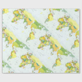 Papier Cadeau Carte mondiale Globe Pays Atlas (Plat)