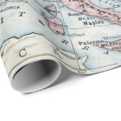 Papier Cadeau Carte politique de l'Europe (1916) (Coin rond)