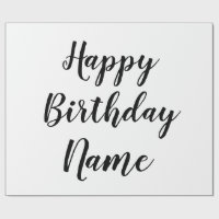 carte simple minimale joyeux anniversaire ajoutez