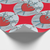 Papier Cadeau Carte Tarot 3 épées Thunder_Cove (Coin)