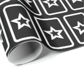 Papier Cadeau Carte Zener | Hollow 5 Pointed Star (Coin rond)