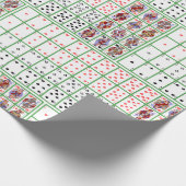 Papier Cadeau Cartes Casino Jeu Poker (Coin)