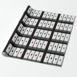 Papier Cadeau Cartes de jeu