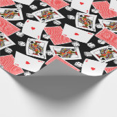 Papier Cadeau Cartes et dés (Coin)
