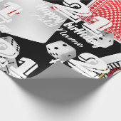 Papier Cadeau Cartes et dés (Coin)