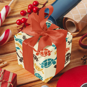 Papier Cadeau Carton couleur vintage