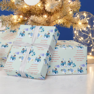 Papier Cadeau Carton d'invitation d'anniversaire pour enfants av