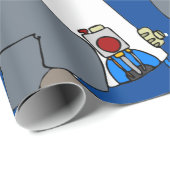 Papier Cadeau Cartoon (Coin rond)