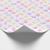 Papier Cadeau Cartoon coloré Motif animal (Coin)