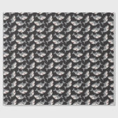 Papier Cadeau Cartoon doux de requin doux cadeau Anniversaire (Plat)