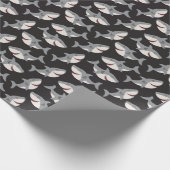 Papier Cadeau Cartoon doux de requin doux cadeau Anniversaire (Coin)