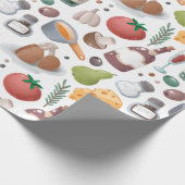 Papier Cadeau Cartoon Food and Drink (Coin)