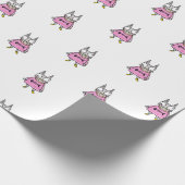 Papier Cadeau Cartoon Kitten (Coin)