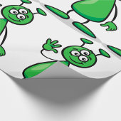 Papier Cadeau Cartoon Martian