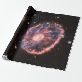 Papier Cadeau Cartwheel Galaxy, James Webb Télescope Spatial (Déroulé)