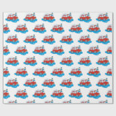 Papier Cadeau Carwashington Man (Plat)