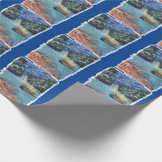 Papier Cadeau Cascade colorée (Coin)