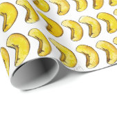 Papier Cadeau Cashews grillés noix Snack Aliments Aliments Alime (Coin rond)