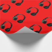 Papier Cadeau Casque audio Pop Art (Coin)