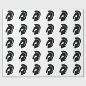 Papier Cadeau Casque Trojan (Plat)