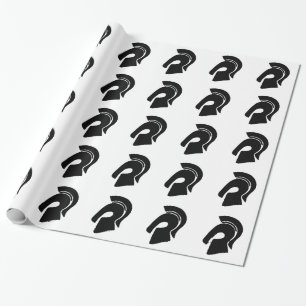 Papier Cadeau Casque Trojan