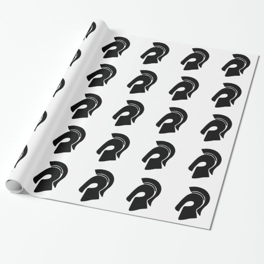 Papier Cadeau Casque Trojan (Déroulé)