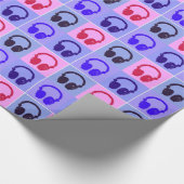 Papier Cadeau Casques Pop Art (Coin)