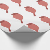 Papier Cadeau Casquette de baseball rouge (Coin)