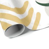 Papier Cadeau Casquette de cactus à bulles de style sud-ouest (Coin rond)