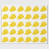 Papier Cadeau Casquette de construction (Plat)