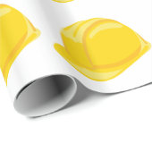 Papier Cadeau Casquette de construction (Coin rond)