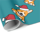 Papier Cadeau Casquette de Père Noël de Noël de Gallois de (Coin rond)