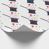 Papier Cadeau Casquette Magique Et Baguette (Coin)