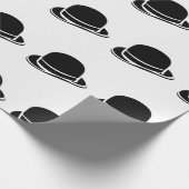 Papier Cadeau Casquette noir simple (Coin)