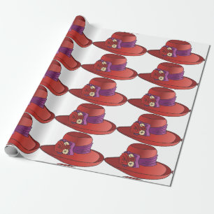 Papier Cadeau Casquette rouge