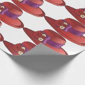 Papier Cadeau Casquette rouge (Coin)