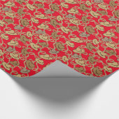 Papier Cadeau Casquettes et cordes de cowboy occidentaux (Coin)