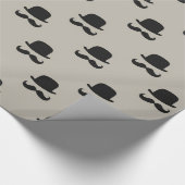 Papier Cadeau Casquettes et moustaches de hippie (Coin)