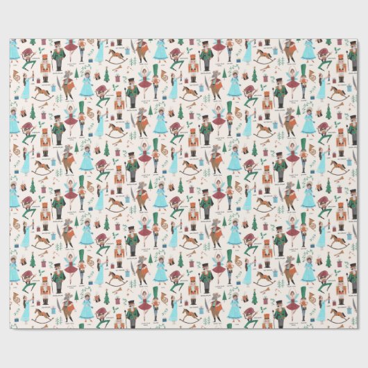 Papier Cadeau Casse-bec | Noël | Papier d'enrobage (Plat)