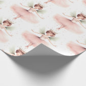 Papier Cadeau Casse-noisette Ballerina Ballet Mint rose (Coin)