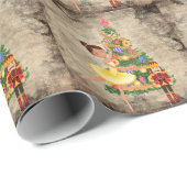 Papier Cadeau Casse-Noisette Clara Act I Christmas Eve (Coin rond)