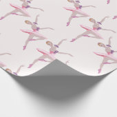 Papier Cadeau Casse-noisette Sucre Plum Fairy Ballerina Motif (Coin)