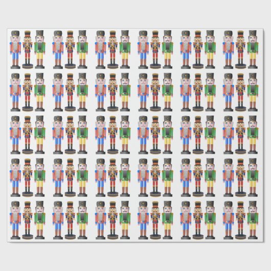 Papier Cadeau Casse-noix (Plat)