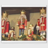 Papier Cadeau Casse-noix de Noël (Plat)