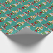 Papier Cadeau Casse-noix drôle Buttcracker de Noël humoristique (Coin)